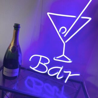 Cocktail Bar Lighting Signage